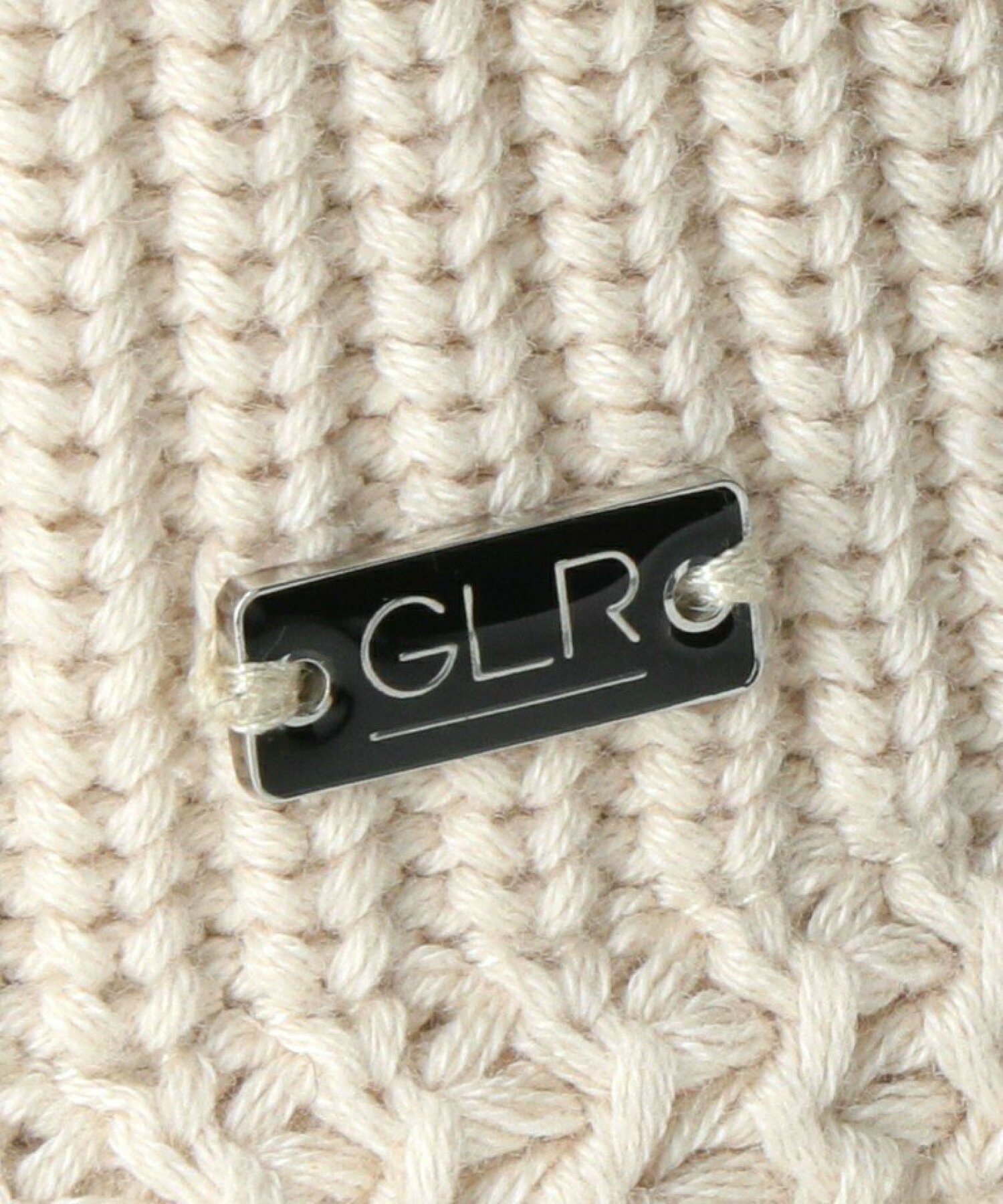 GLR ロゴ ニット バケットハット